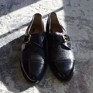Johnston & Murphy Domani Peccary all leather Monk Straps.